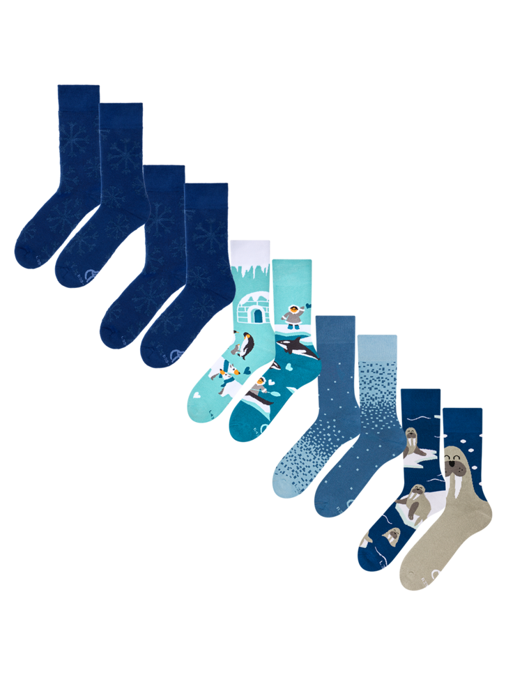 Výpredaj Комплект от 5 чифта топли чорапи – Хладен бриз