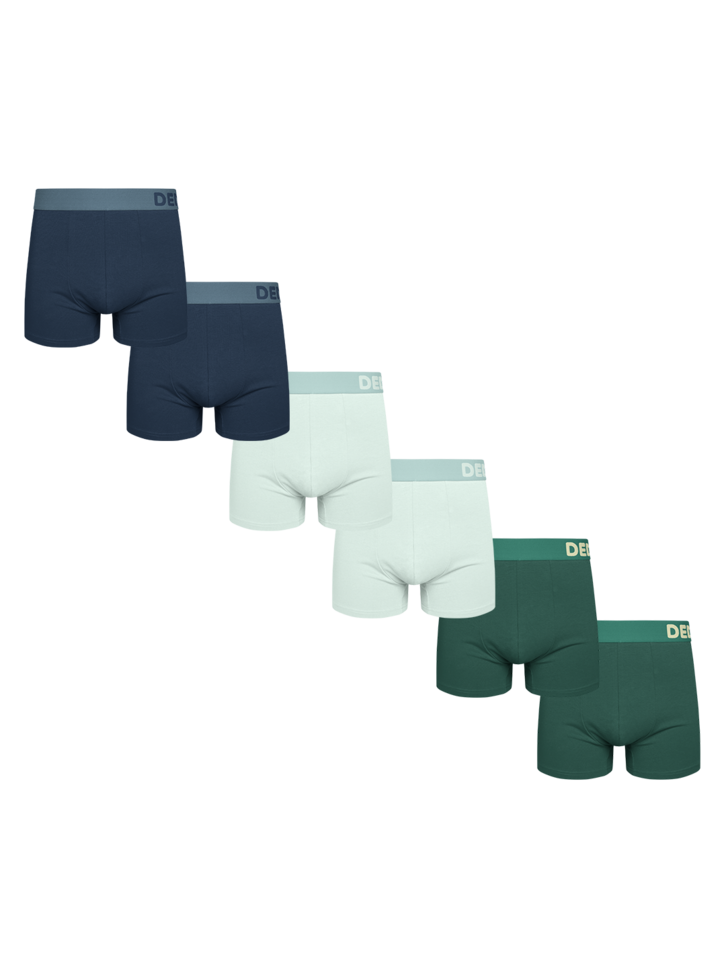 Obrázok produktu Комплект 6 броя мъжки боксерки – Горски бриз