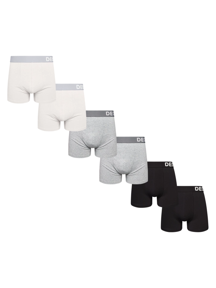 Potešte sa týmto kúskom Dedoles Set 6 pánskych boxeriek - Nadčasové