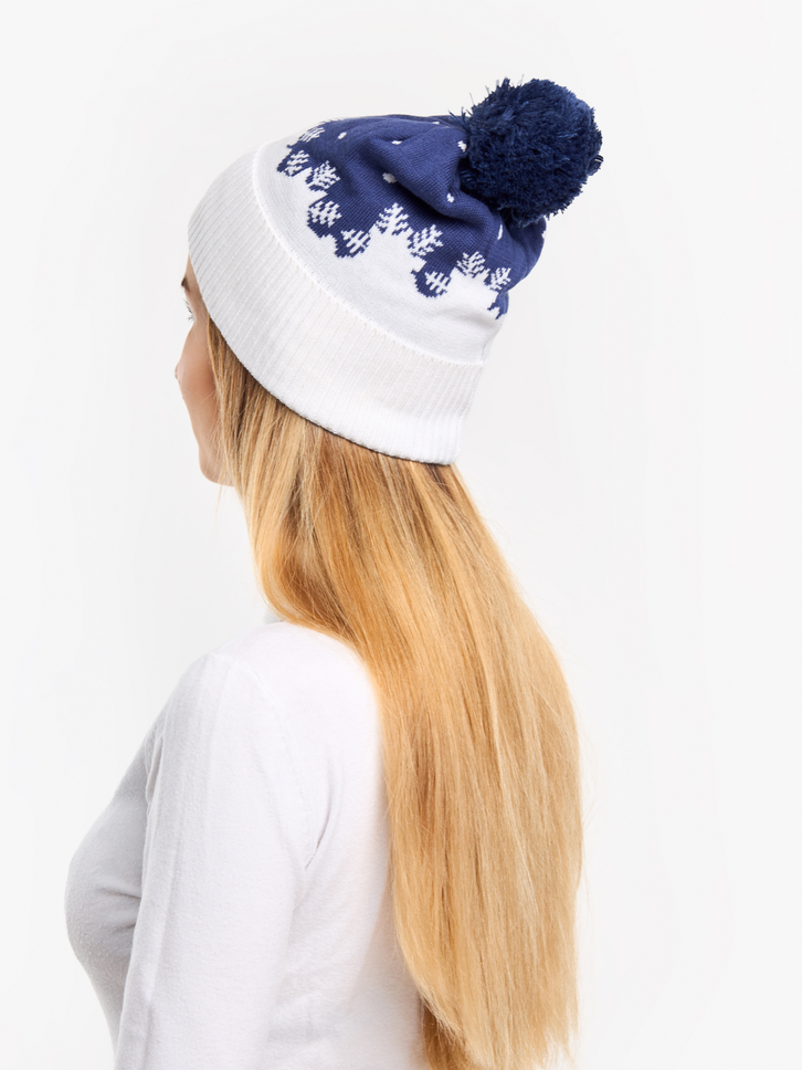 Pre dokonalý a originálny outfit Berretto con pon-pon Buonumore Fiocchi di neve