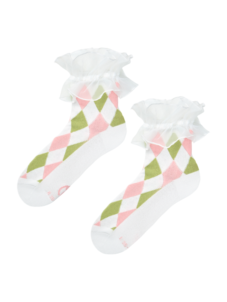 Výprodej Cutecore ponožky Harlequin Aesthetic