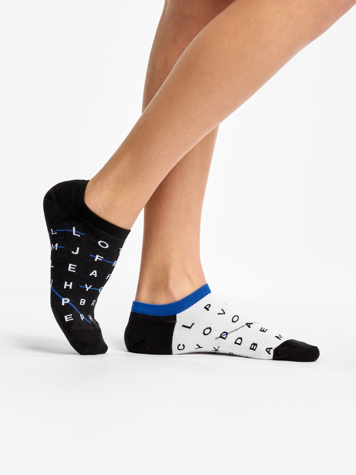 Tip na darček Весели чорапи за маратонки Кръстословици