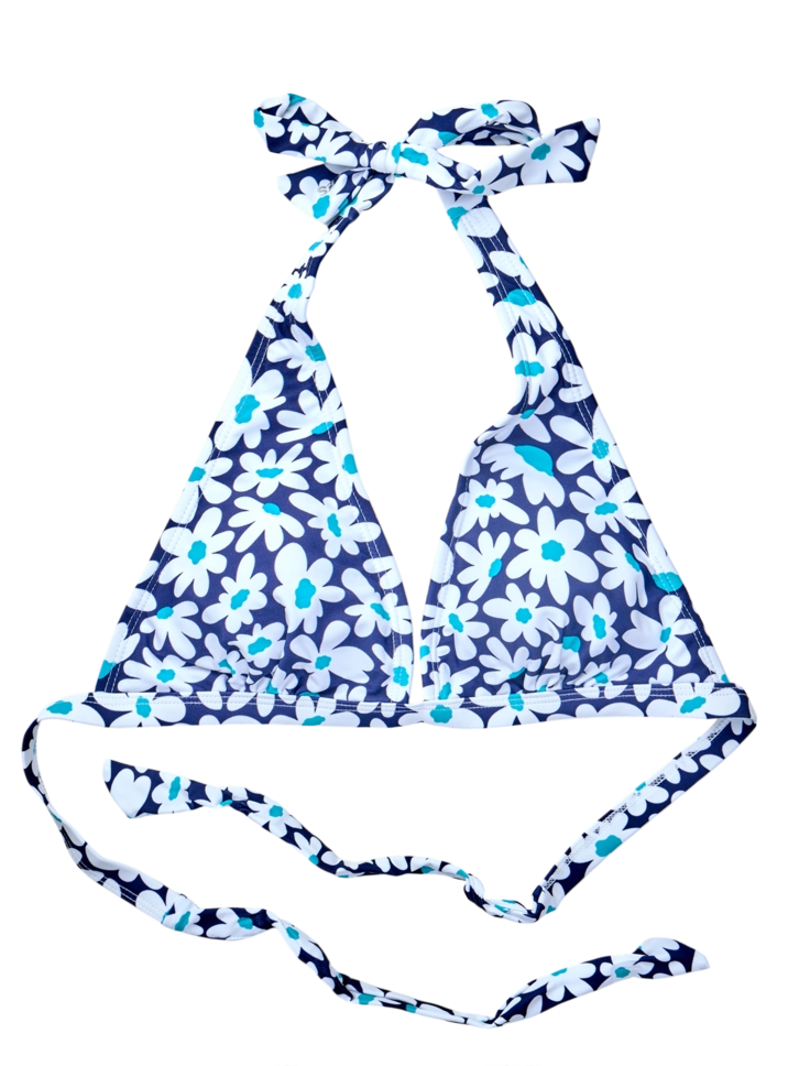 Výjimečný dárek od Dedoles Veselý vrchní díl plavek Modré kopretinky