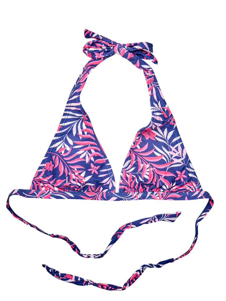 Hledáte originální a neobvyklý dárek? Obdarovaného zaručeně překvapí Veselý vrchní díl plavek Tropické růžové listy