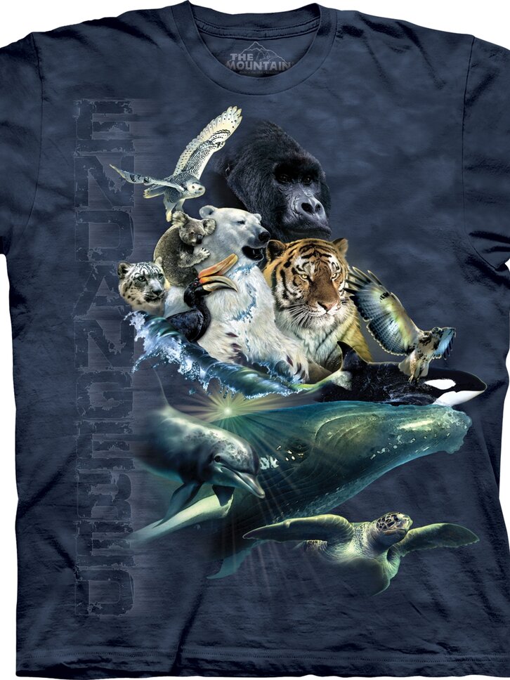 Hledáte originální a neobvyklý dárek? Obdarovaného zaručeně překvapí Tričko Ohrožená zvířata - dětské