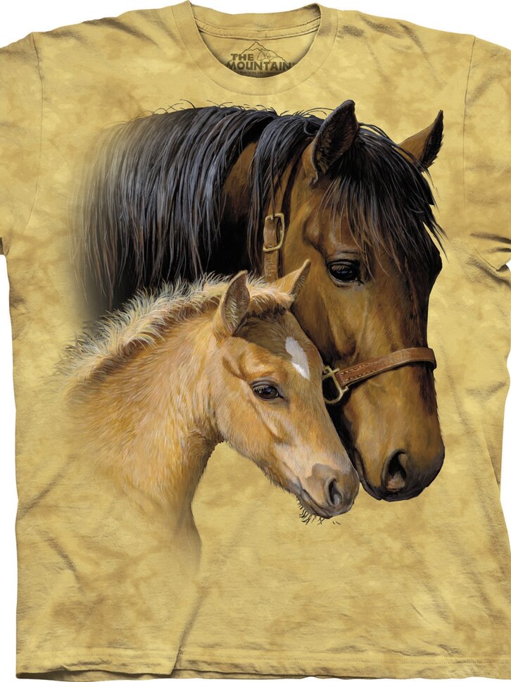Pre dokonalý a originálny outfit Tričko Nežný dotyk koní