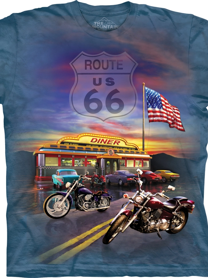 pro dokonalý a originální outfit Tričko Route 66