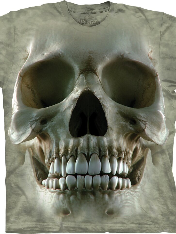 Výnimočný darček od Dedoles Tričko Tvár lebky