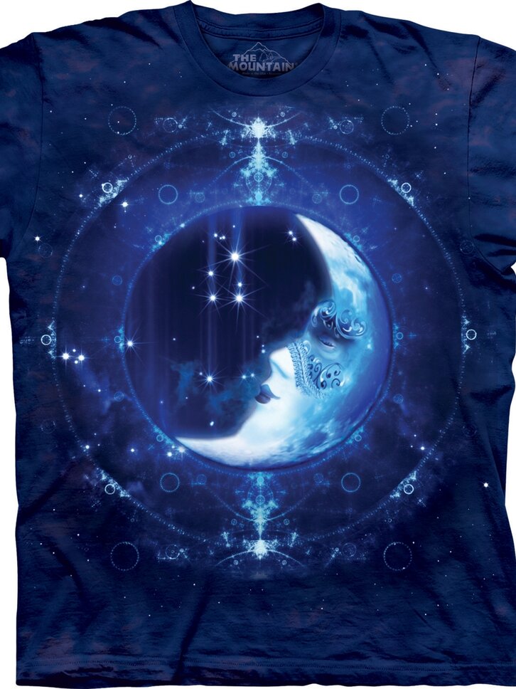 Lifestyle foto Tričko Mesačná tvár