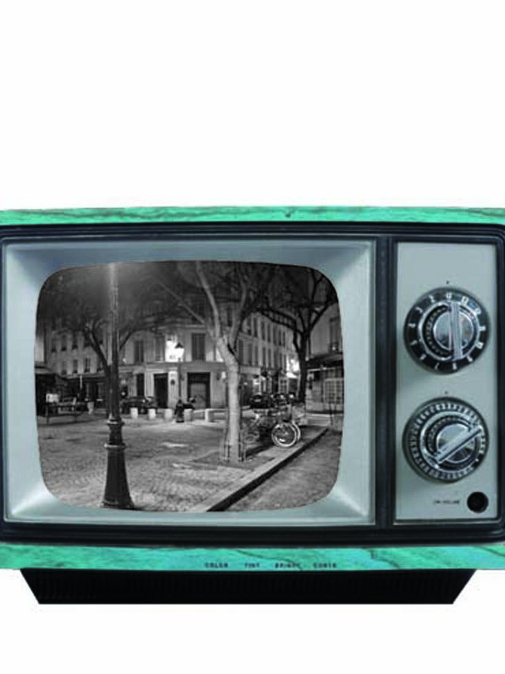 Hľadáte originálny a nezvyčajný darček? Obdarovaného zaručene prekvapí Fotorámik Televízor - Modrý