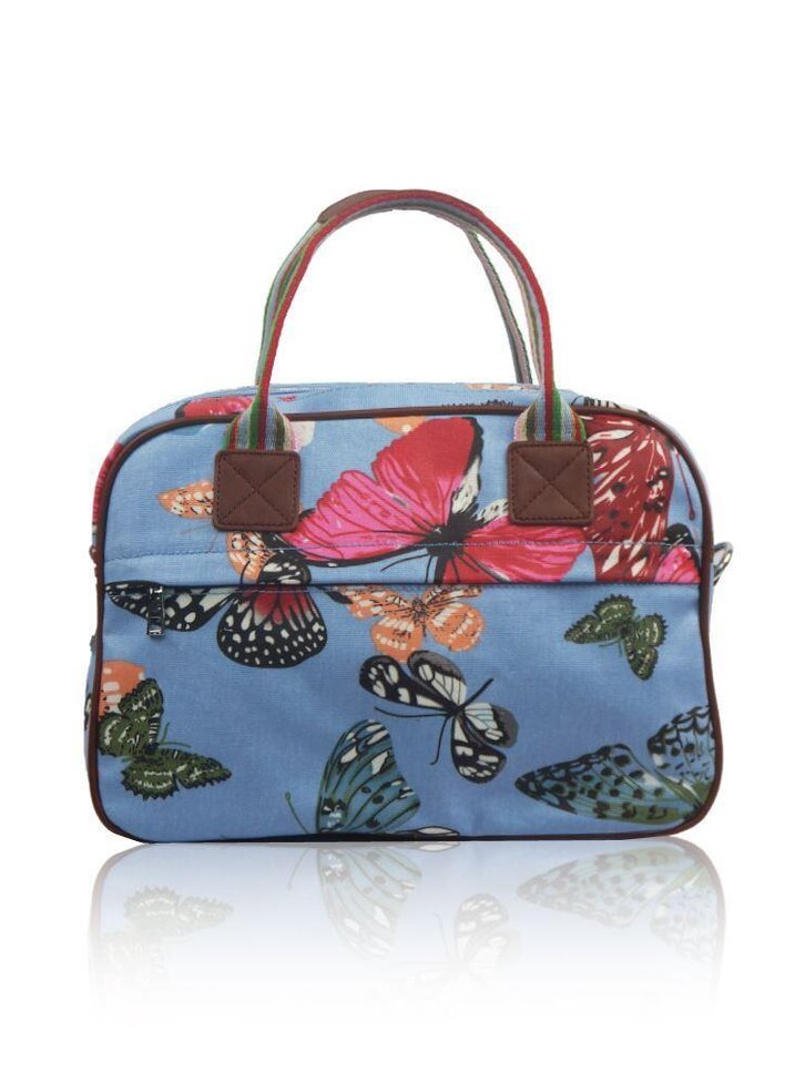 Potešte sa týmto kúskom Dedoles Malá modrá cestovná taška Veľké motýle