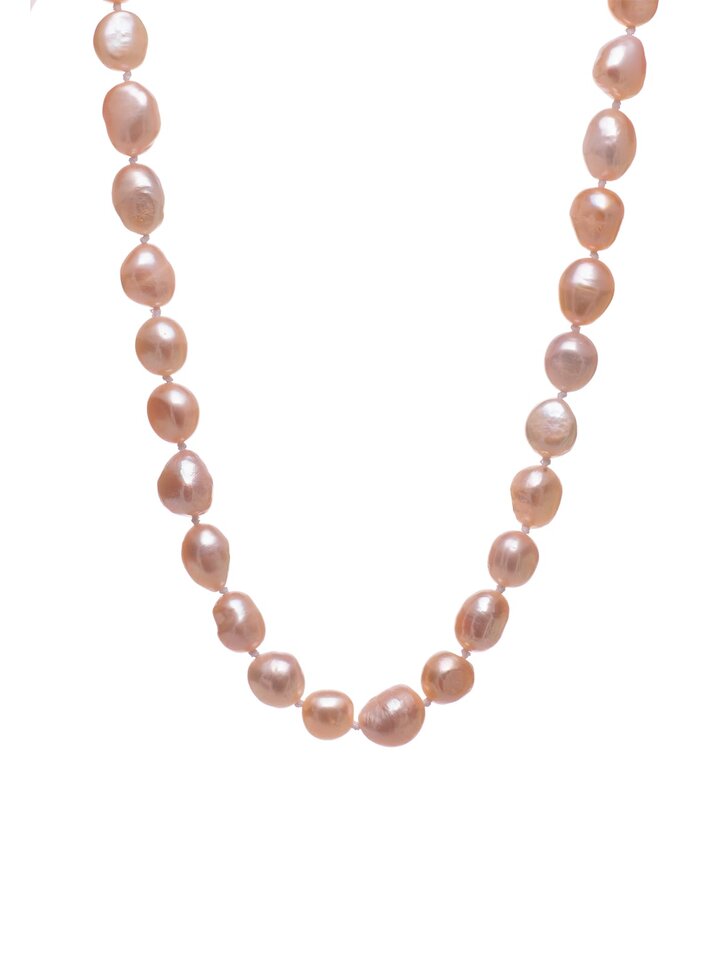 Obrázok produktu Náhrdelník Riečne perly marhuľové - kameň krásy 