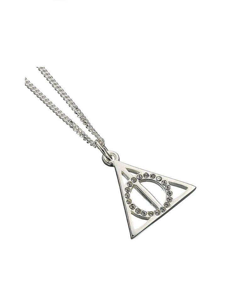 Hľadáte originálny a nezvyčajný darček? Obdarovaného zaručene prekvapí Náhrdelník Swarovski® Harry Potter Dary smrti