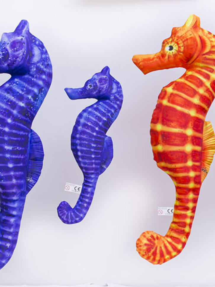 Tip na darček Vankúš Morský koník - modrý 40 cm