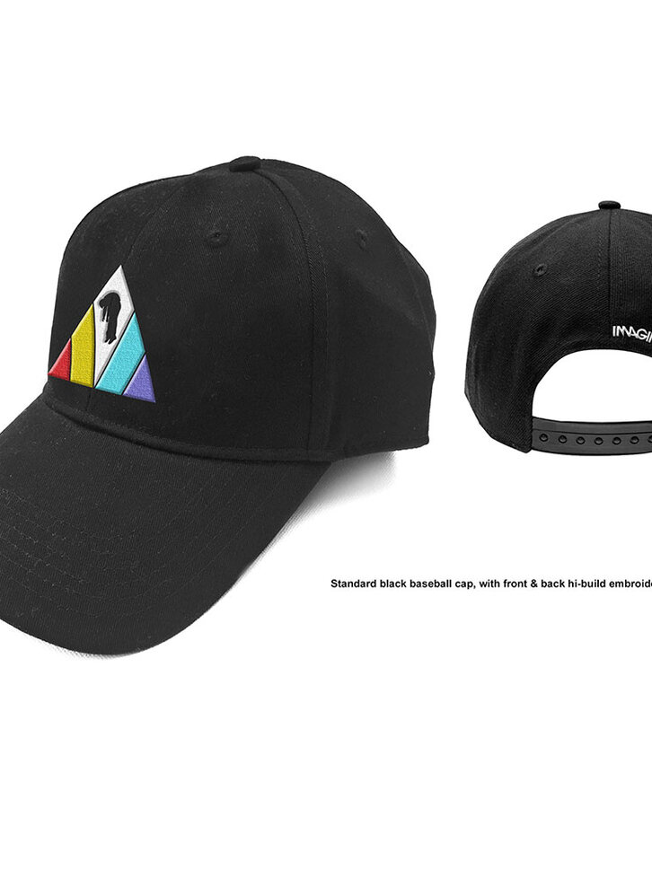 Hľadáte originálny a nezvyčajný darček? Obdarovaného zaručene prekvapí 
 Czarna czapka z daszkiem Imagine Dragons Triangle logo