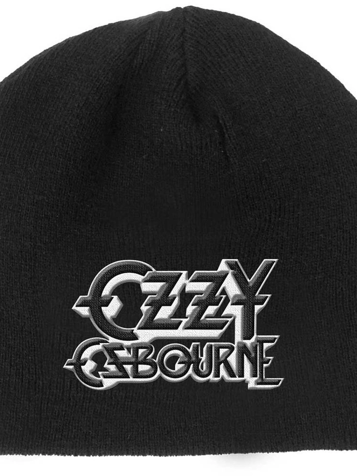 Hledáte originální a neobvyklý dárek? Obdarovaného zaručeně překvapí Beanie čepice Ozzy Osbourne Logo