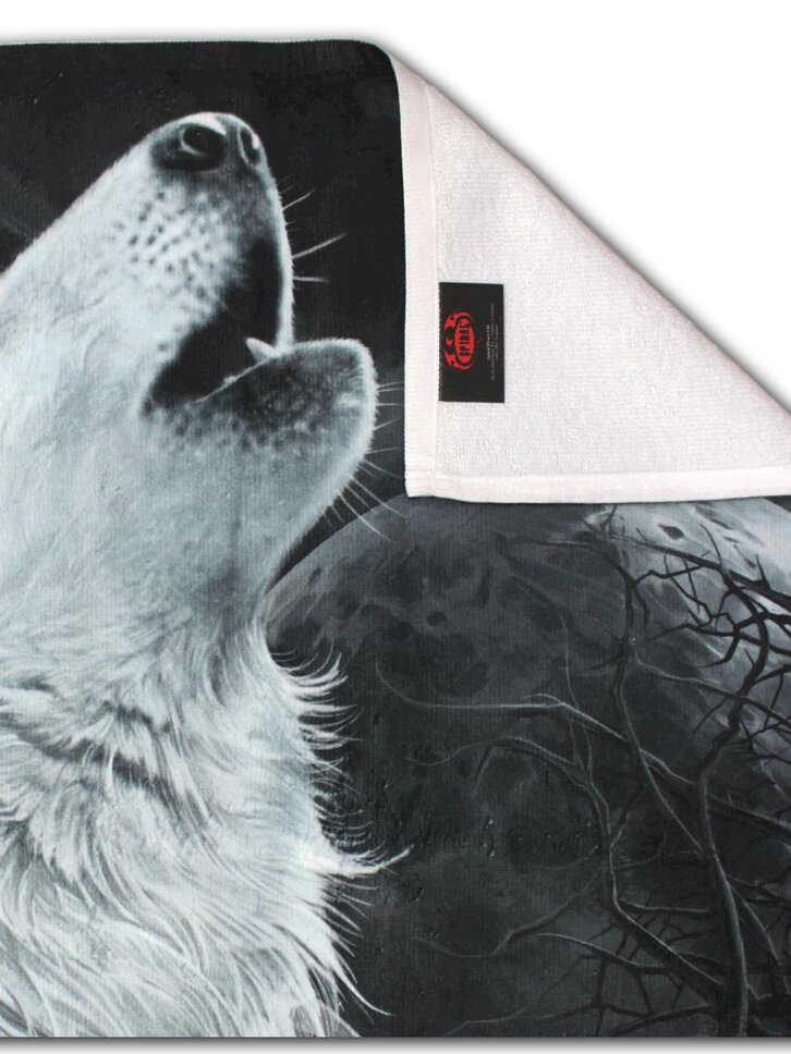 Hľadáte originálny a nezvyčajný darček? Obdarovaného zaručene prekvapí  Ręcznik plażowy Wilk ze skrzydłami