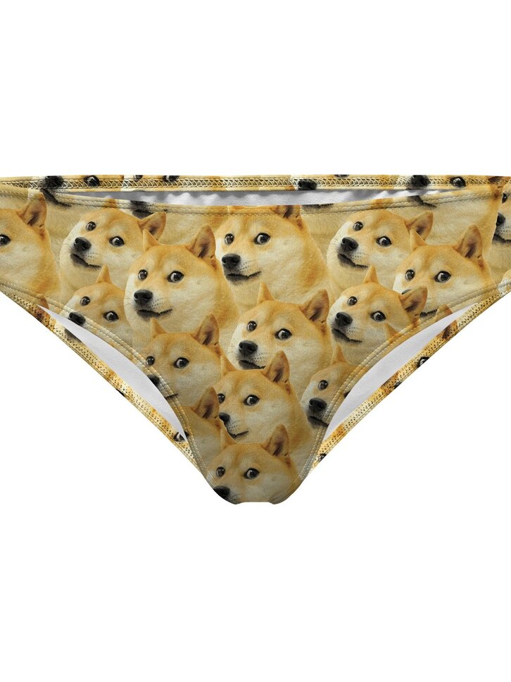 Výpredaj Bikini klasický strih spodný diel Doge Akita