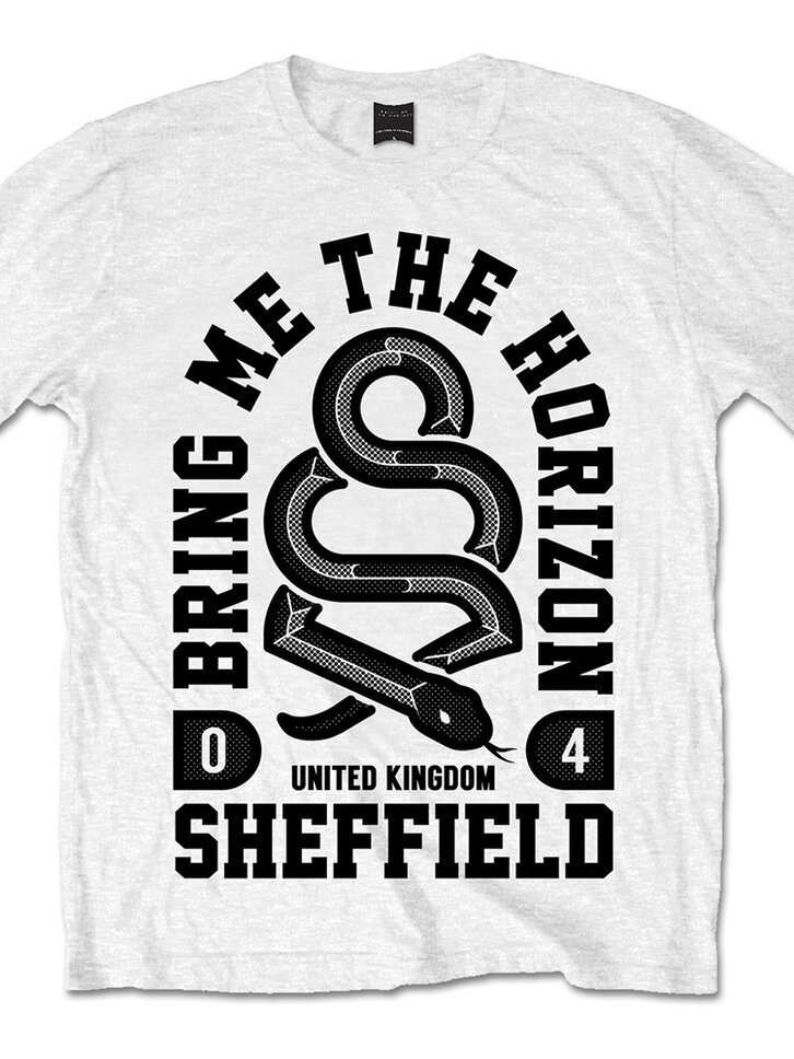 Pre dokonalý a originálny outfit Tričko Bring Me The Horizon Snake