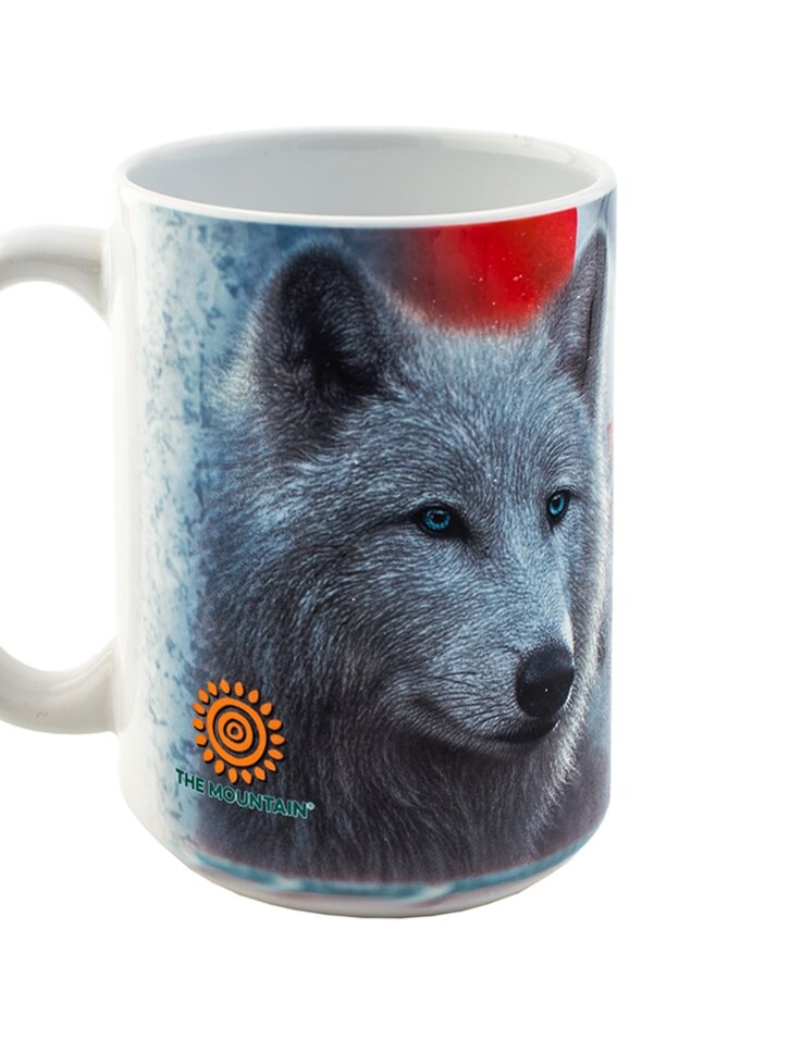 Hľadáte originálny a nezvyčajný darček? Obdarovaného zaručene prekvapí Originálny hrnček s motívom Kanadský vlk