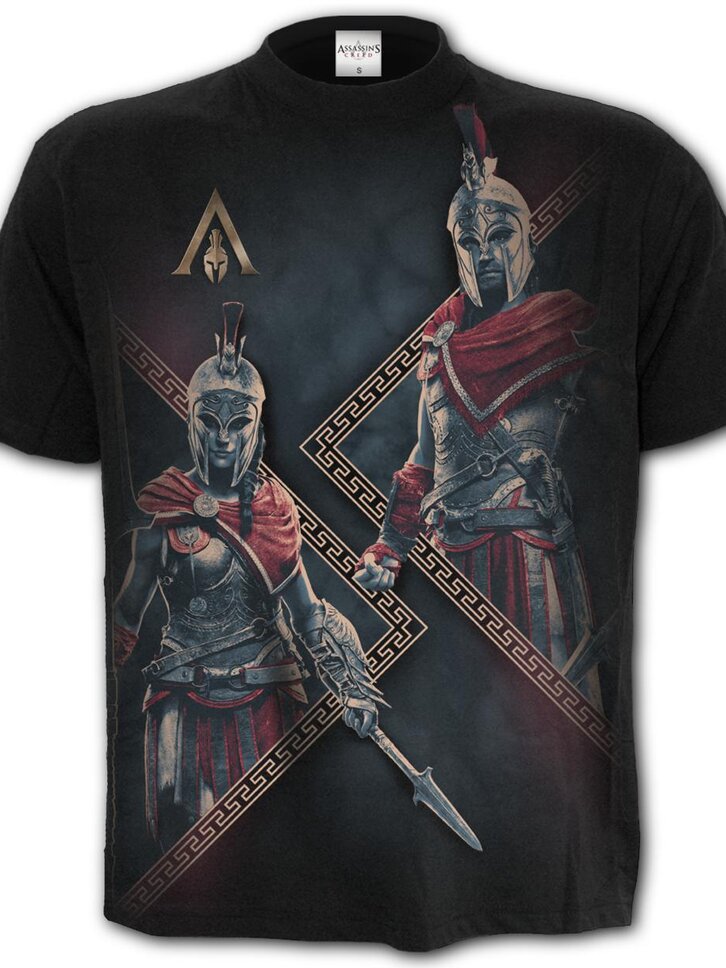 pro dokonalý a originální outfit Černé tričko Odyssey Heroes