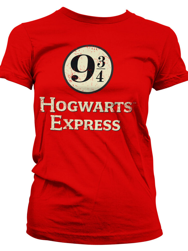 Hľadáte originálny a nezvyčajný darček? Obdarovaného zaručene prekvapí Dámske tričko Harry Potter Rokfortský Expres