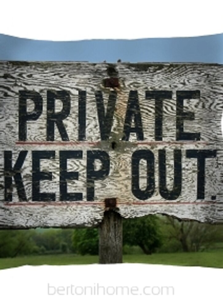 Zľava Dekoratívny vankúš Private 40x40 cm