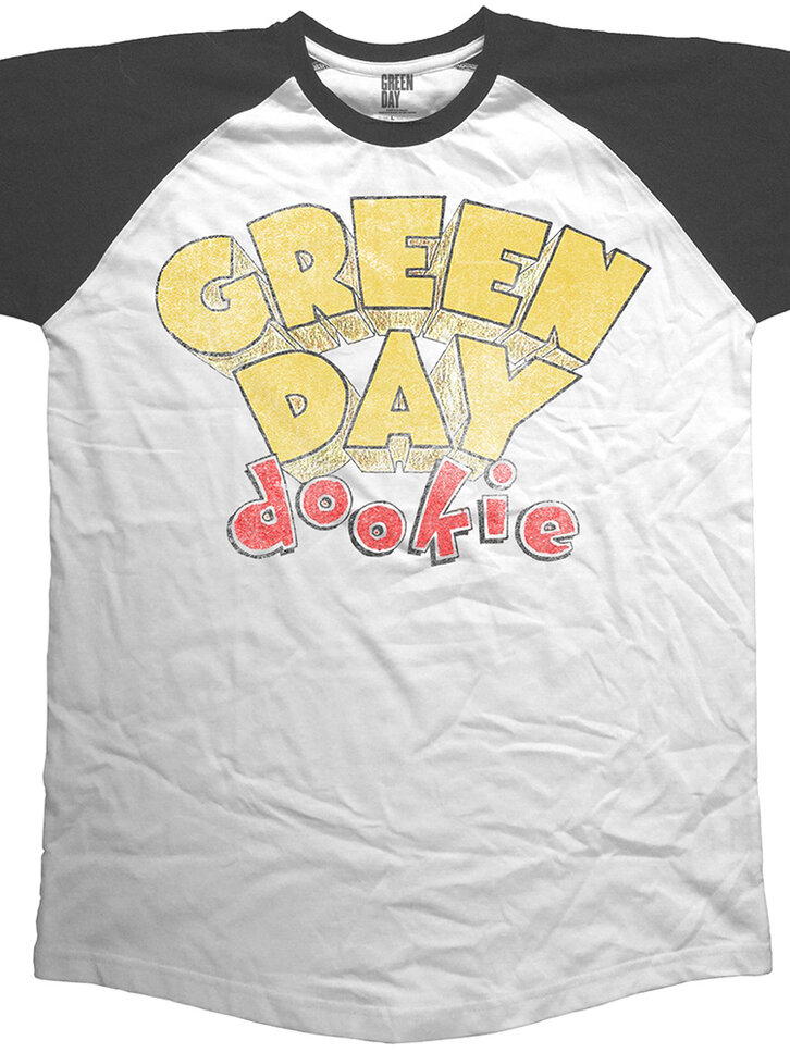 Lifestyle foto Tričko Green Day Men's Raglan Tee Dookie 