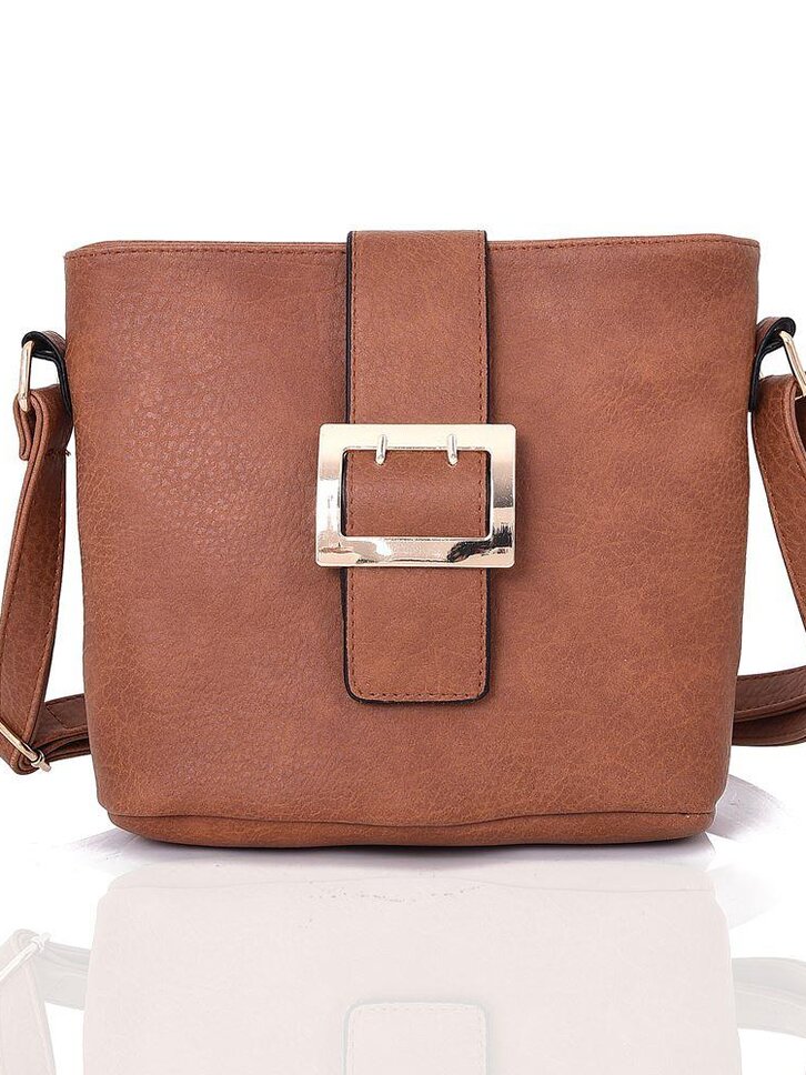 Výnimočný darček od Dedoles Hnedá kabelka s prackou Janella