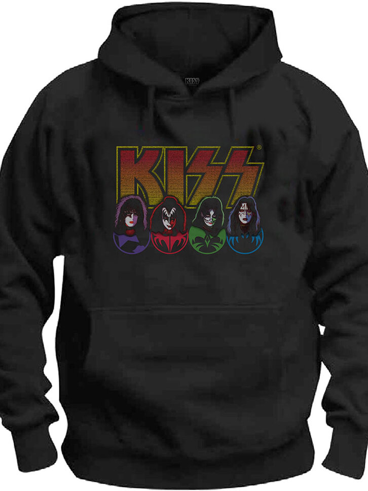 Bereiten Sie sich Freude mit diesem Dedoles-Stück Sweatshirt mit Kapuze KISS Faces