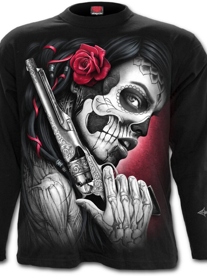 Výnimočný darček od Dedoles Tričko s dlhým rukávom Deň smrti