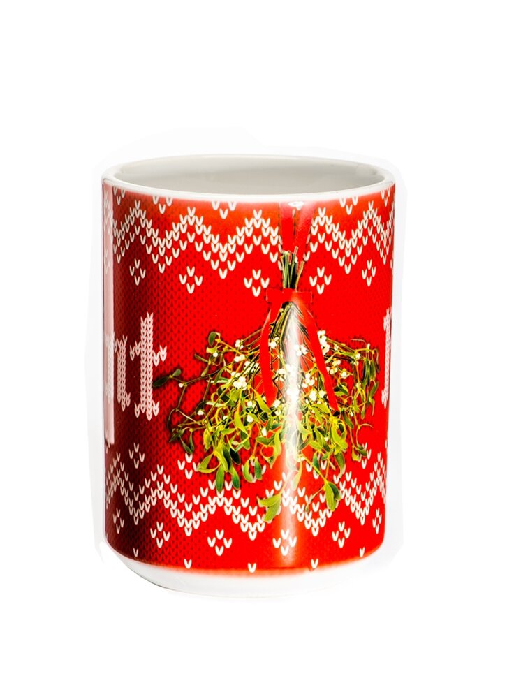 Tip na darček Originálny hrnček s motívom Vianočné imelo