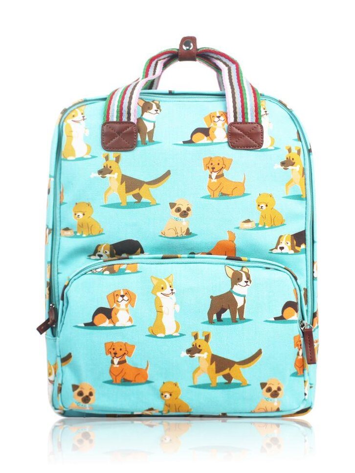 Tip na dárek Modrý batoh na notebook Pejsci