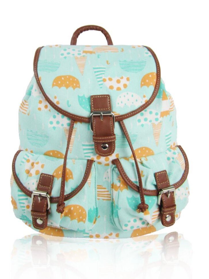 Hľadáte originálny a nezvyčajný darček? Obdarovaného zaručene prekvapí Tyrkysový vak Retro dáždniky