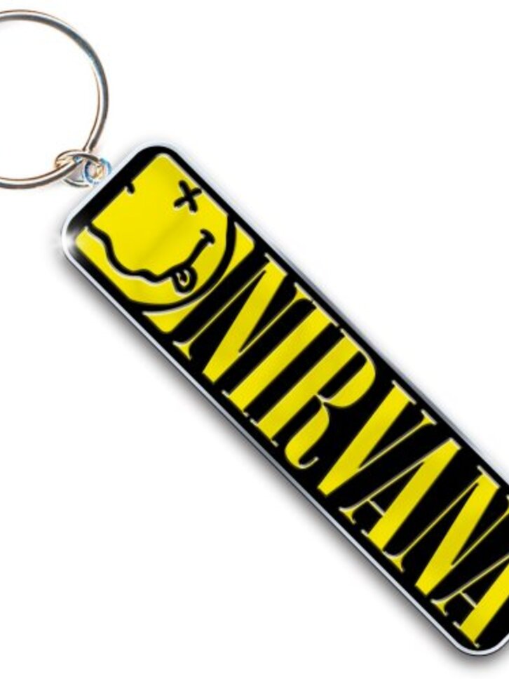 Obrázok produktu Kľúčenka Nirvana Smiley & Logo