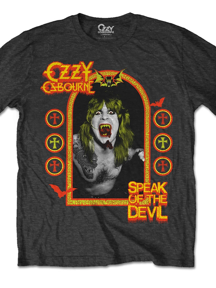 Tip na dárek Tričko Ozzy Osbourne Speak of the devil 