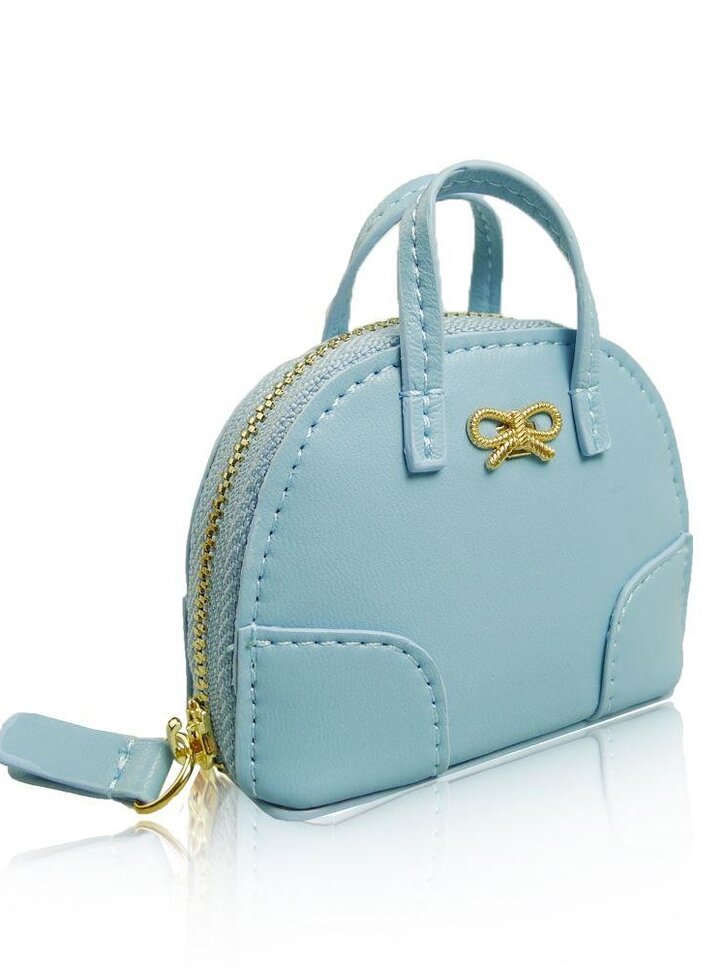 Pre dokonalý a originálny outfit Peňaženka mincovník Modrá minikabelka