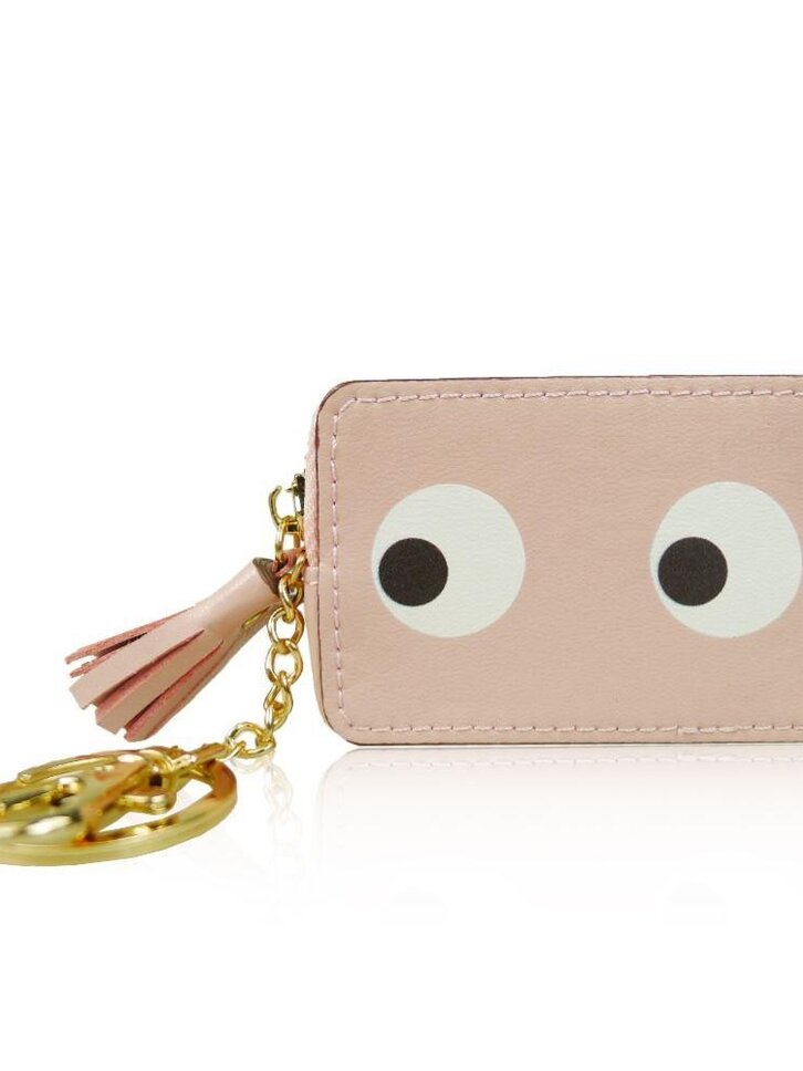 Ausverkauf Geldbörse für Münzen Augen rosa