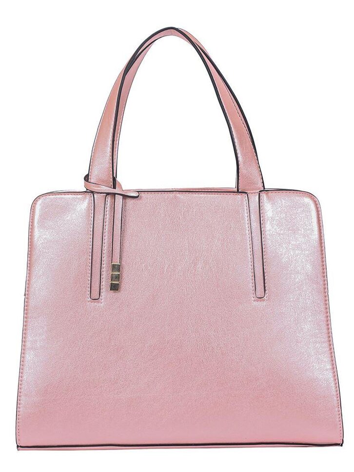 Zľava Ružová kabelka na rameno Evie