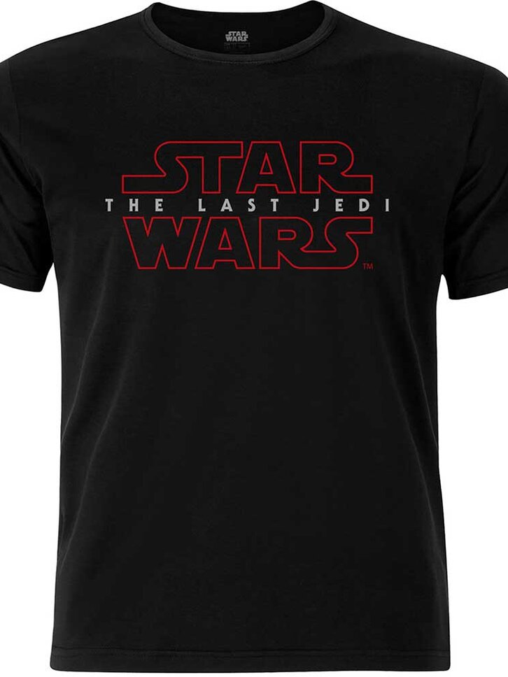 Lifestyle foto Тениска Star Wars Men's Premium Tee: Episode VIII The Last Jedi Logo