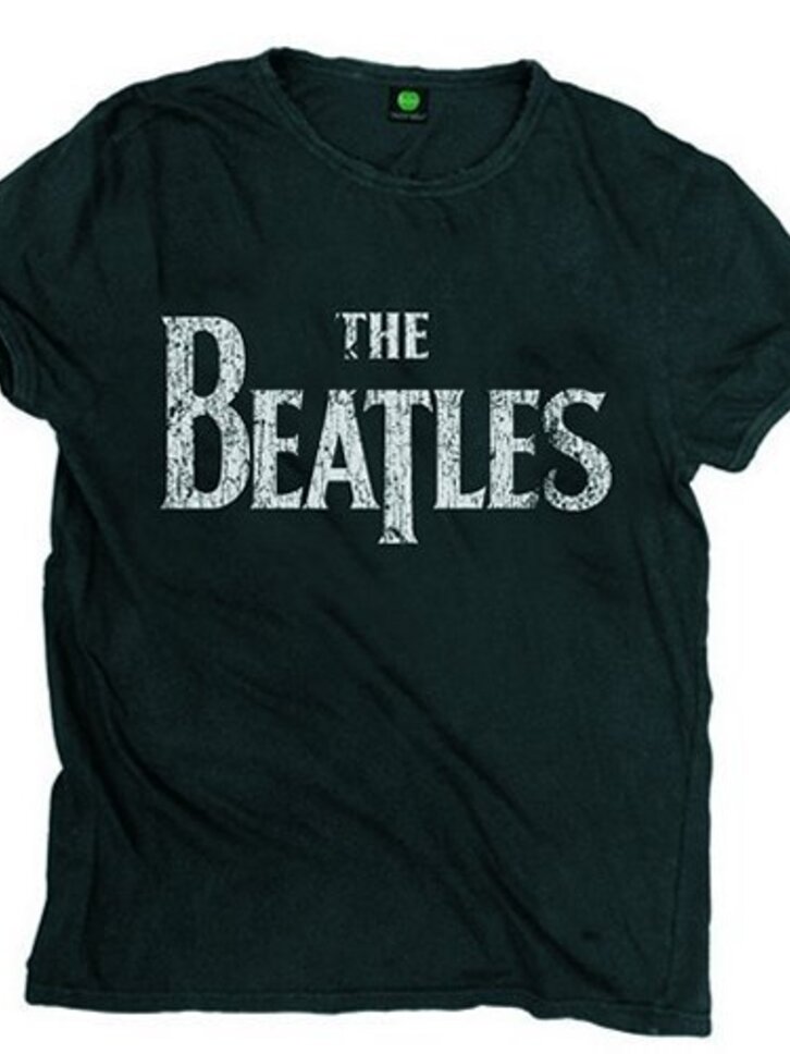 Pre dokonalý a originálny outfit Tričko The Beatles Drop T Logo Vintage 