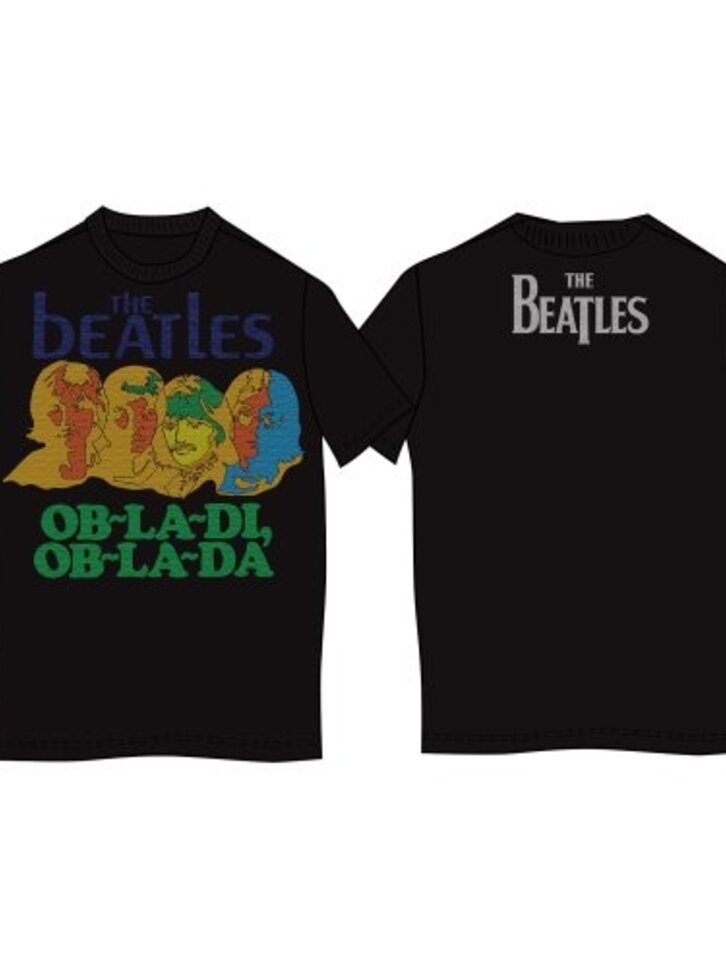 Zľava Čierne Tričko The Beatles Ob-La-Di 