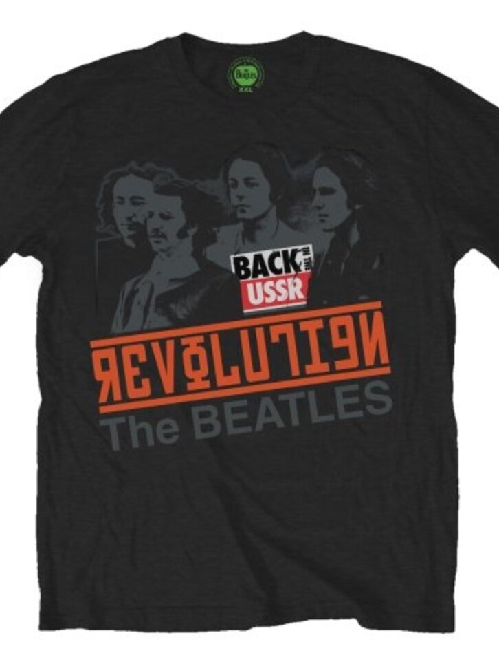 Pre dokonalý a originálny outfit Tričko The Beatles Revolution - Back in the USSR 