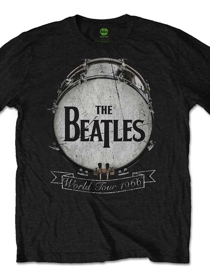 Potešte sa týmto kúskom Dedoles Čierne Tričko The Beatles World Tour 1966 