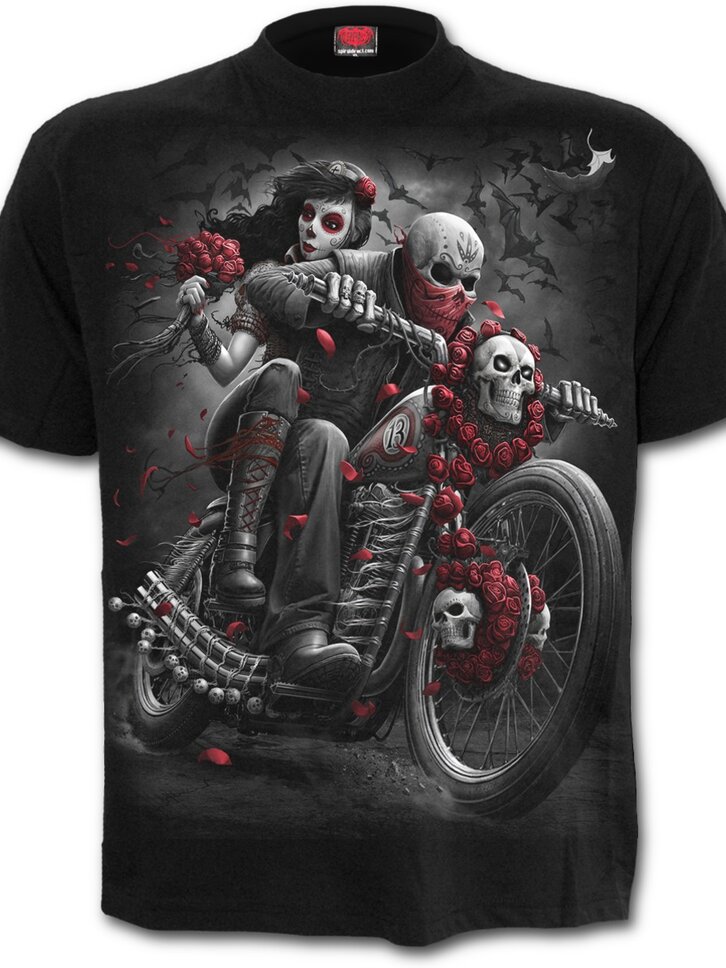 Pre dokonalý a originálny outfit Tričko Mŕtvy motorkár