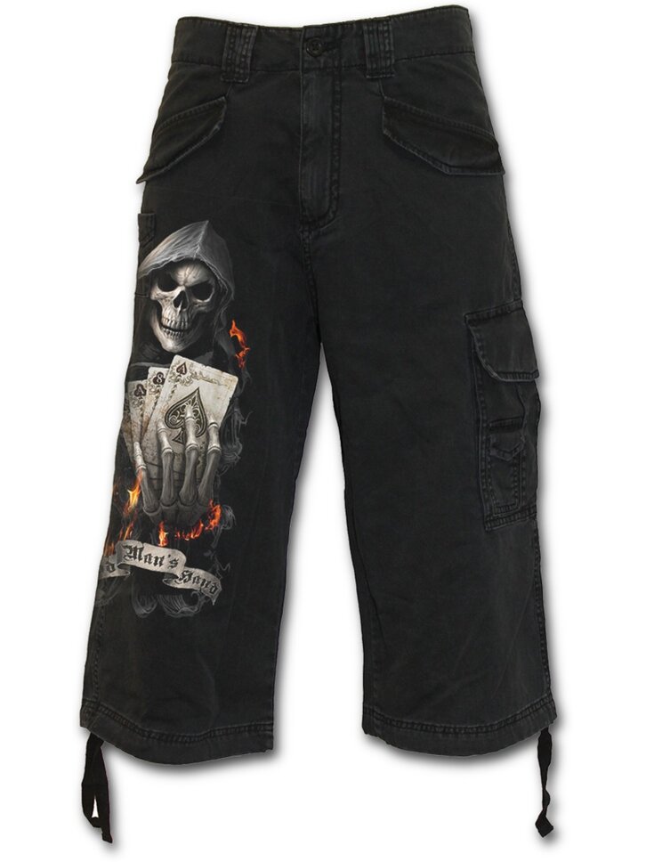 Szerezzen magának örömet ezzel a Dedoles darabbal Férfi háromnegyedes nadrág Csontváz ásszal