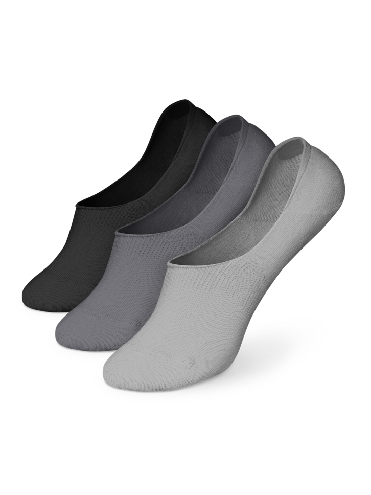 Cotton No Show Socks 3pack Classic Dedoles