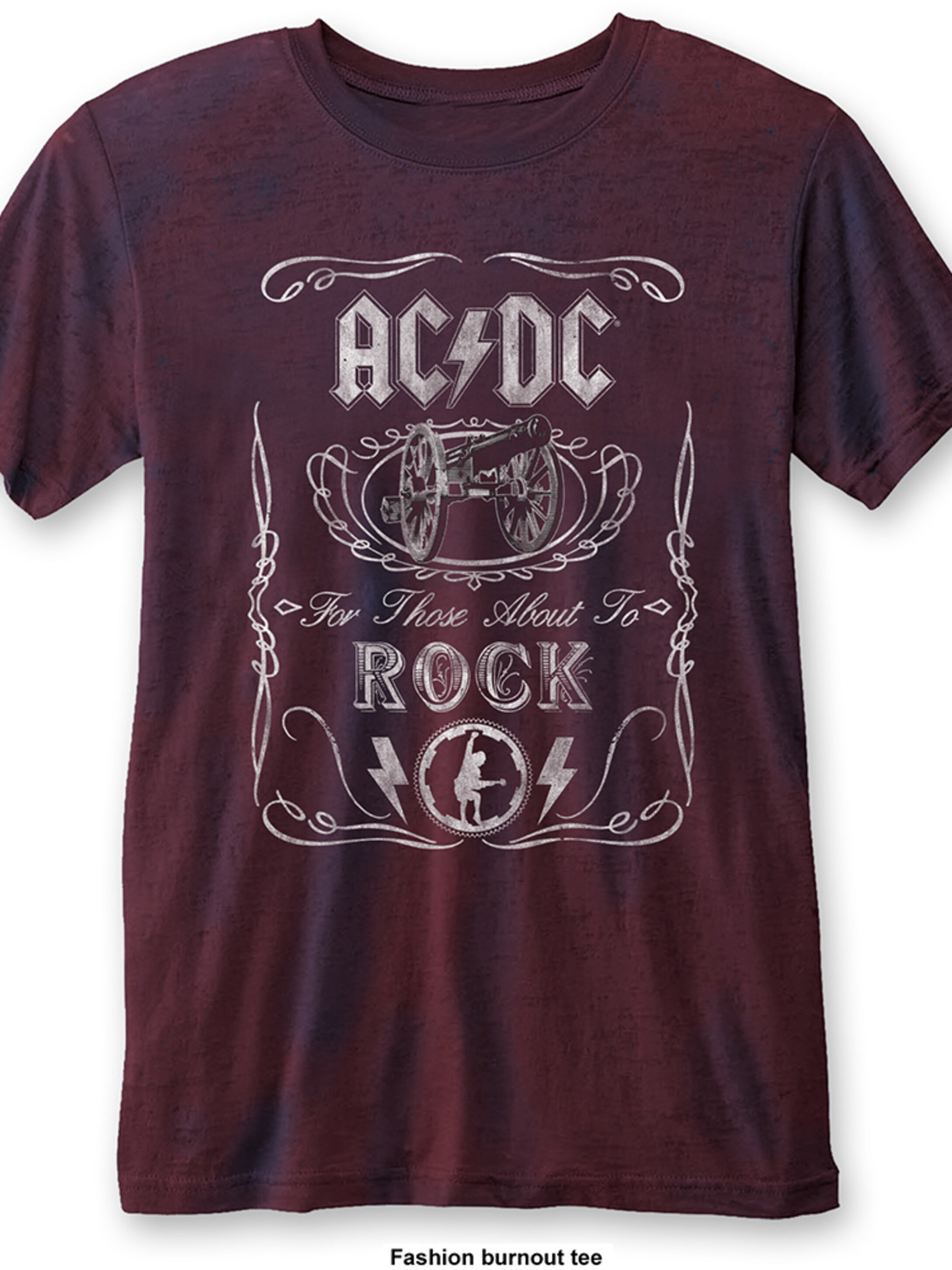 T-Shirt AC/DC Cannon Swig | Dedoles