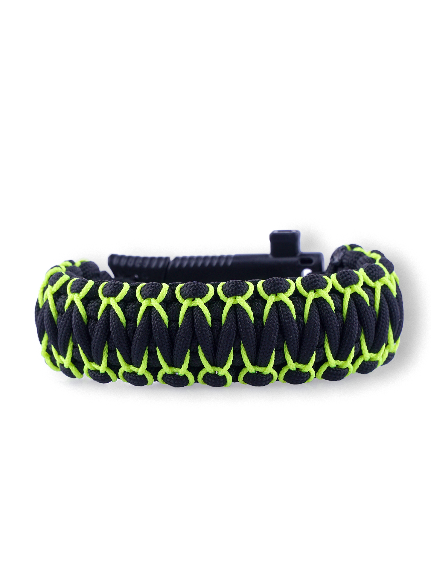 Gelbes und schwarzes Paracord-Armband Warrior | Dedoles