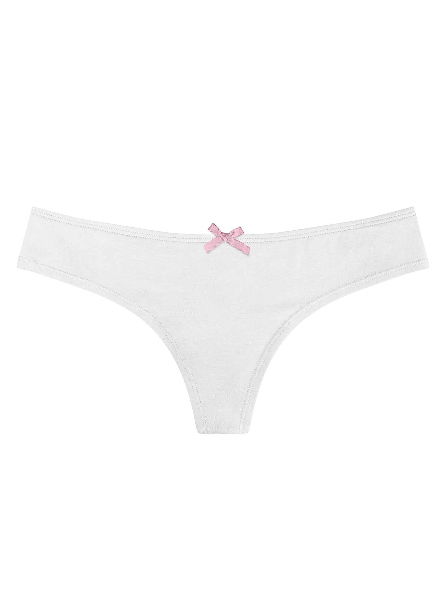 White Women's Brazilian Panties Dedoles